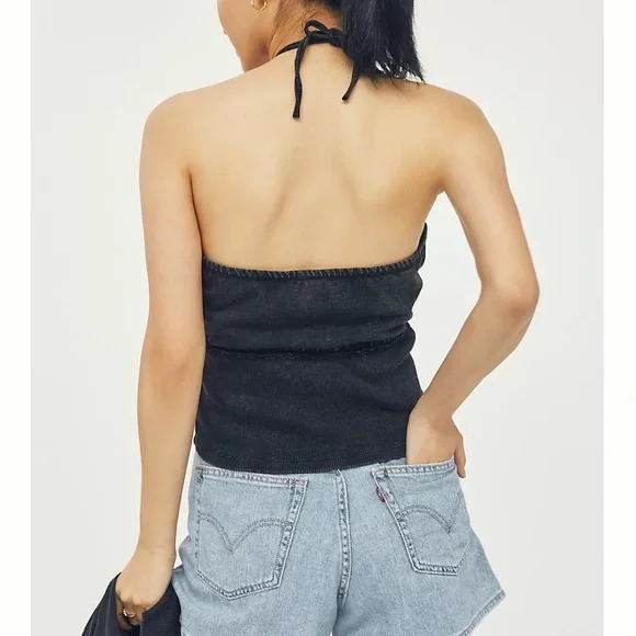 NWT Anthropologie Pilcro French Terry Halter - Picture 2 of 3